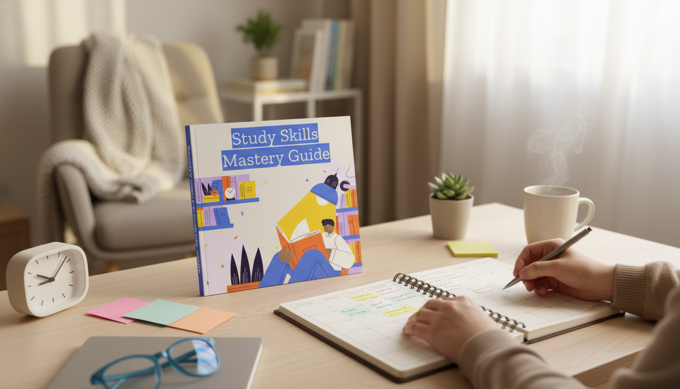 Study Skills That Stick: Focus, Memory, and a Weekly Plan