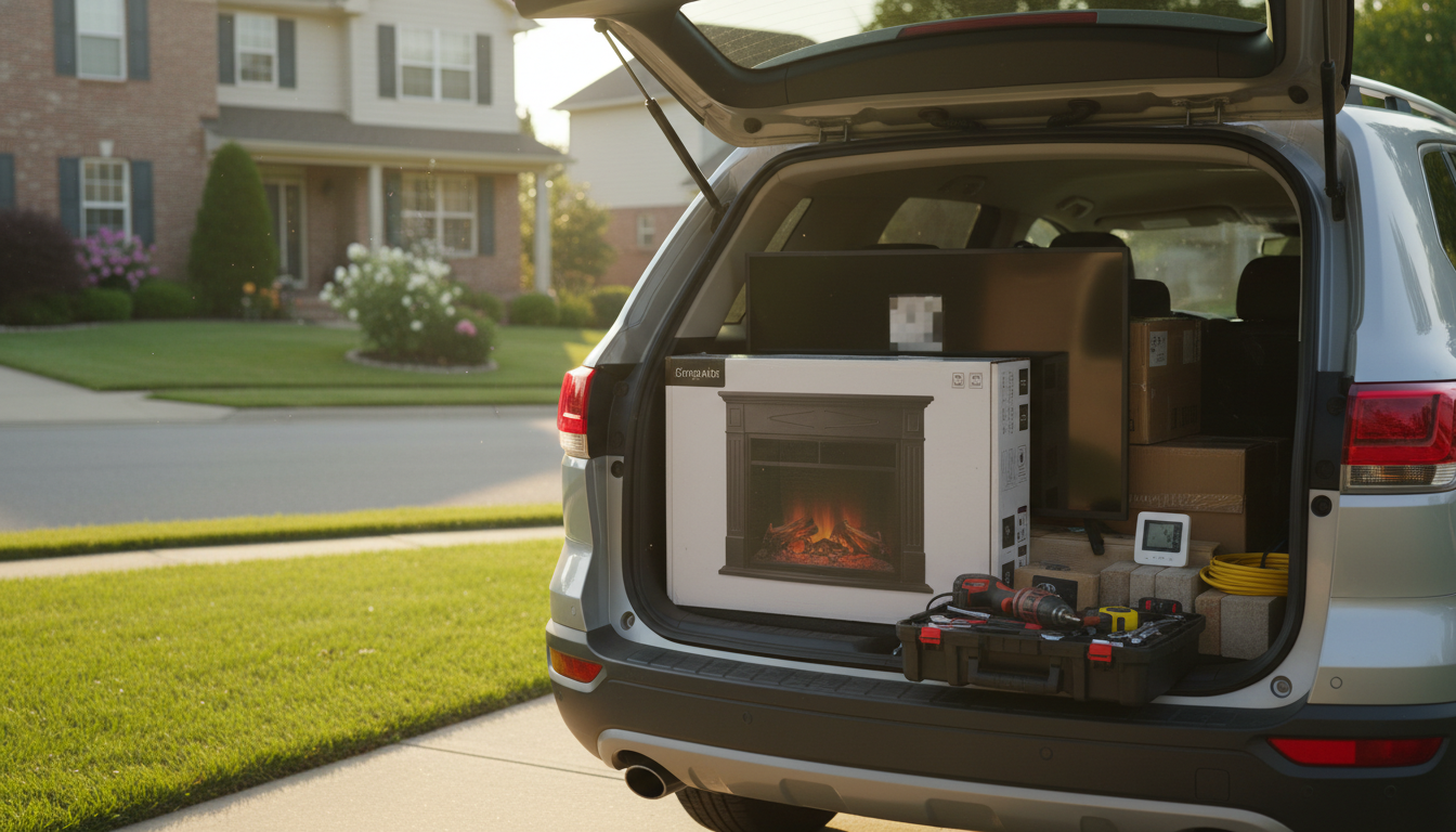 TV Over an Electric Fireplace: Safety, Heat & Height