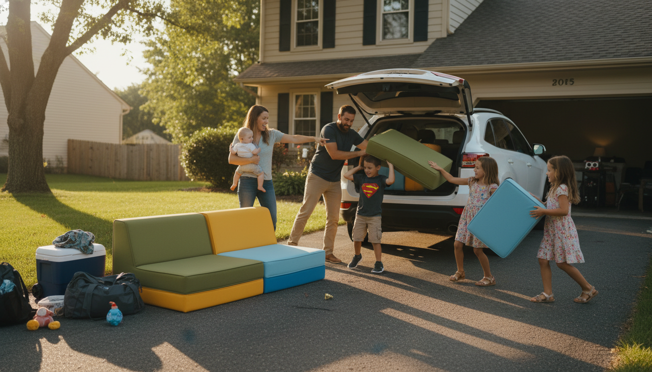 Kids Nugget Couch Explained: Modular Foam Play Sofa