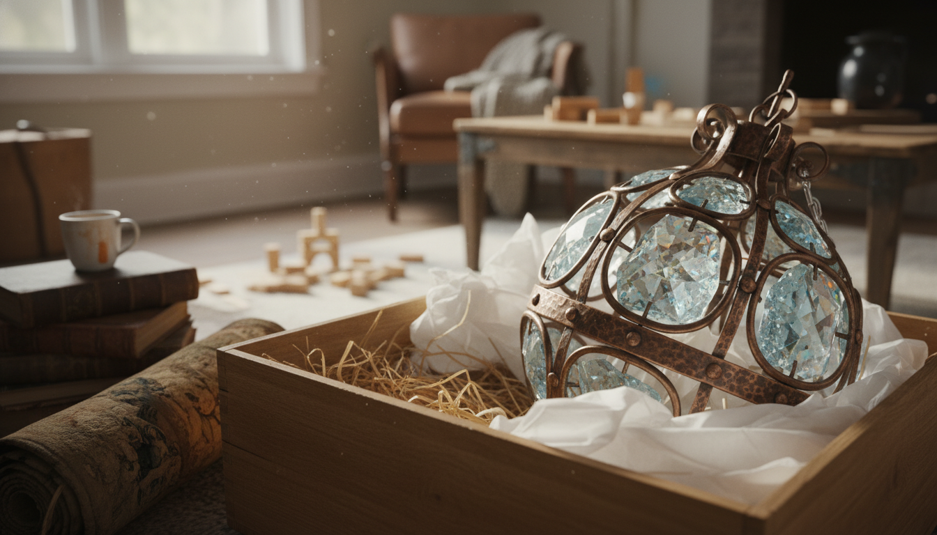 Best Room Styles for a French Medieval Copper Crystal Light