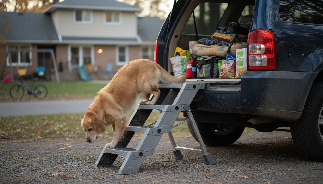 Best Vehicles for 5-Step Folding Dog Stairs
