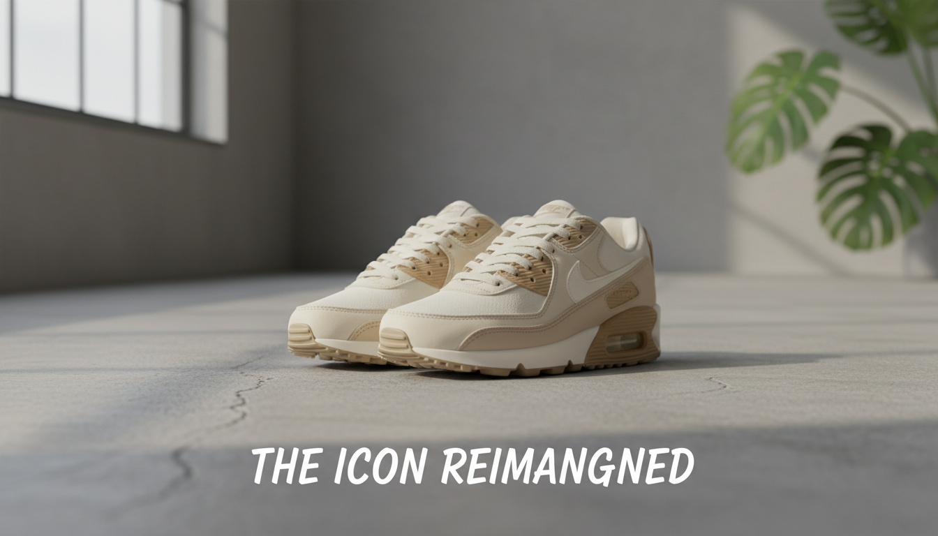 Nike Women’s Beige Slip-On Lace-Up Sneakers: Fit & Style